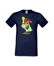 Мъжка Тениска Dc Justice League Super Heroes Green Lantern