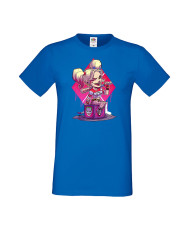 Мъжка Тениска Dc Justice League Super Heroes Harley Queen 1