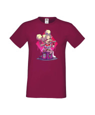 Мъжка Тениска Dc Justice League Super Heroes Harley Queen 1