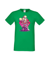 Мъжка Тениска Dc Justice League Super Heroes Harley Queen 1