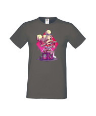 Мъжка Тениска Dc Justice League Super Heroes Harley Queen 1