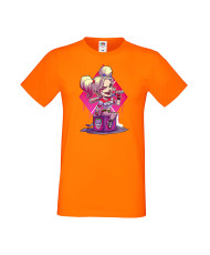 Мъжка Тениска Dc Justice League Super Heroes Harley Queen 1