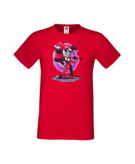 Мъжка Тениска Dc Justice League Super Heroes Harley Queen 2