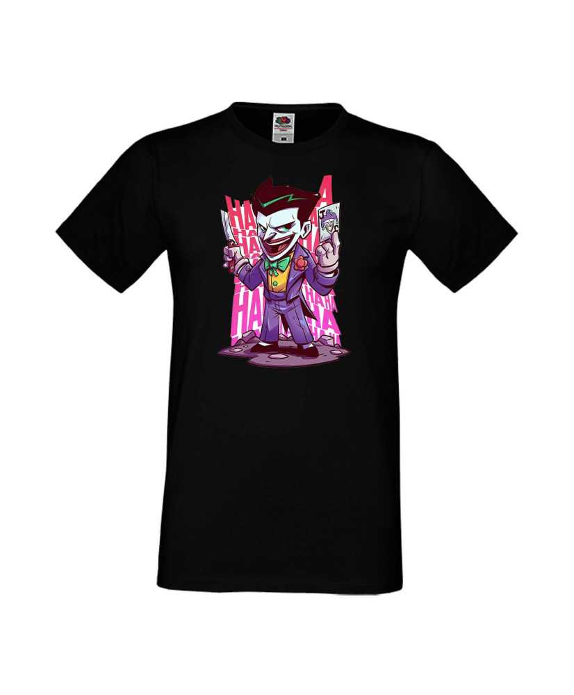 Мъжка Тениска Dc Justice League Super Heroes Joker