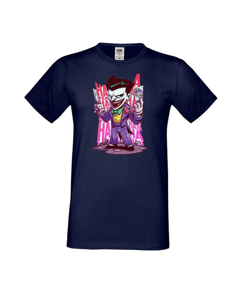 Мъжка Тениска Dc Justice League Super Heroes Joker