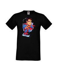 Мъжка Тениска Dc Justice League Super Heroes Superman