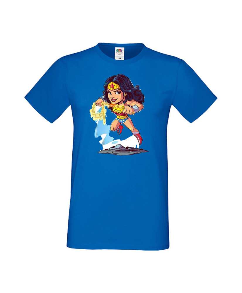 Мъжка Тениска Dc Justice League Super Heroes Wonder Woman