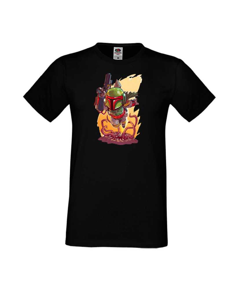 Мъжка Тениска Star Wars  Boba Fett