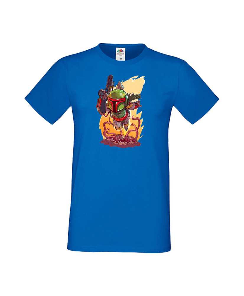 Мъжка Тениска Star Wars  Boba Fett