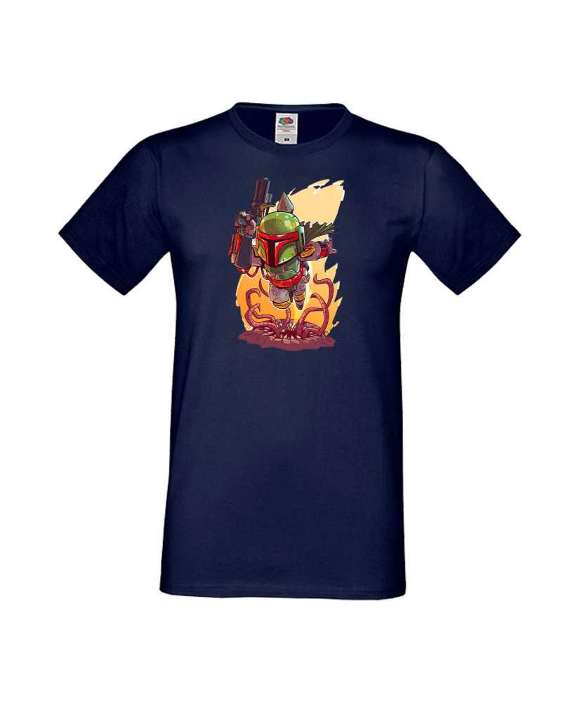 Мъжка Тениска Star Wars  Boba Fett