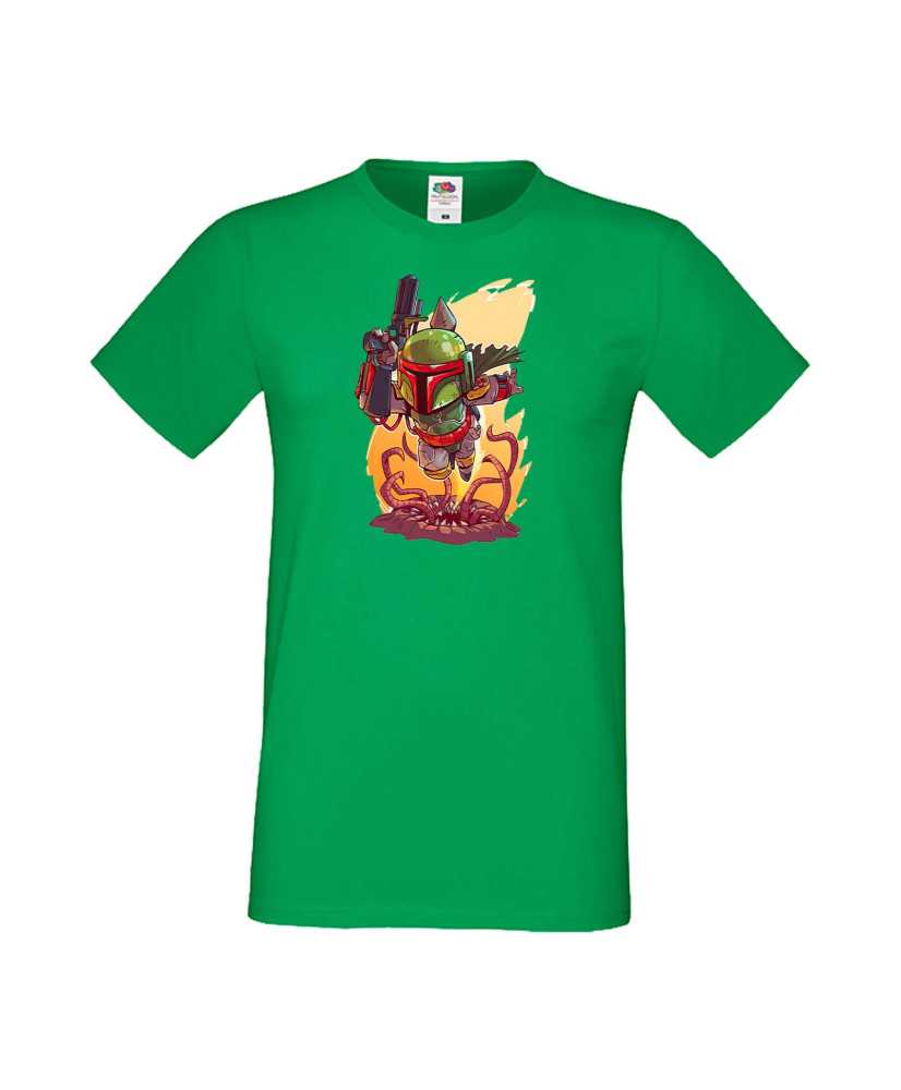 Мъжка Тениска Star Wars  Boba Fett