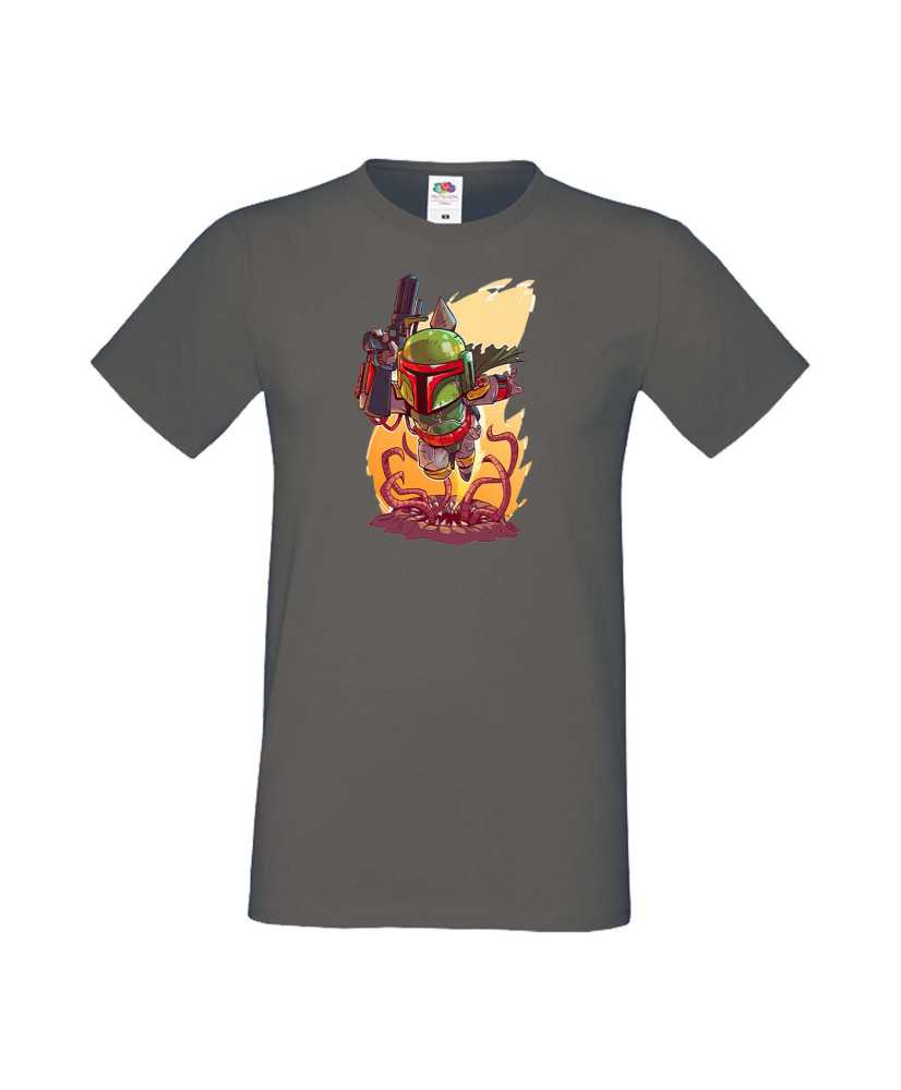 Мъжка Тениска Star Wars  Boba Fett