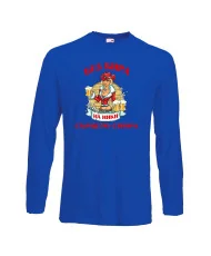 Мъжка тениска Никулден БЕЗ БИРА на Ники СЪРЦЕТО СПИРА ЗИМА