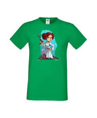 Мъжка Тениска Star Wars  Lea