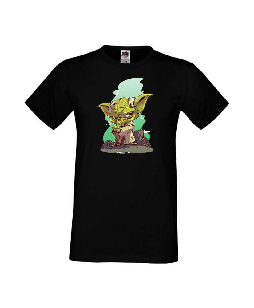 Мъжка Тениска Star Wars  Yoda