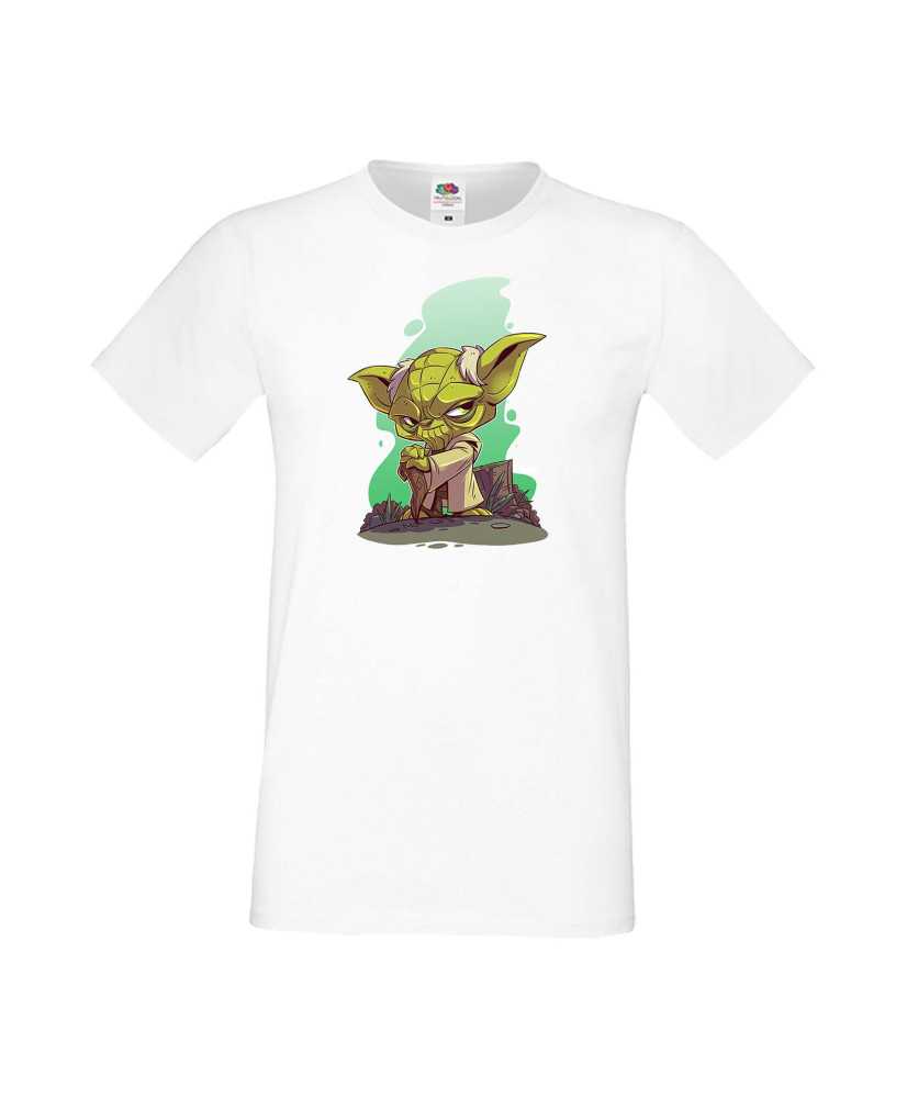 Мъжка Тениска Star Wars  Yoda