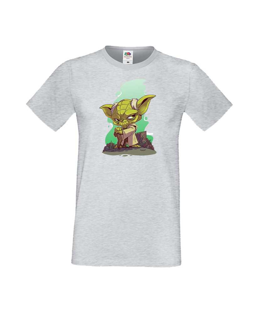 Мъжка Тениска Star Wars  Yoda