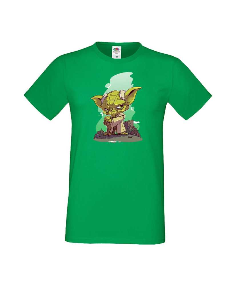 Мъжка Тениска Star Wars  Yoda