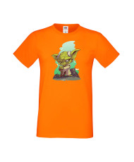 Мъжка Тениска Star Wars  Yoda