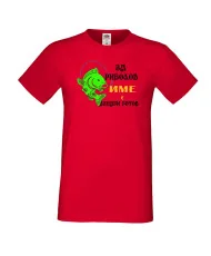 Мъжка тениска [вашето ИМЕ] ЗА РИБОЛОВ 1