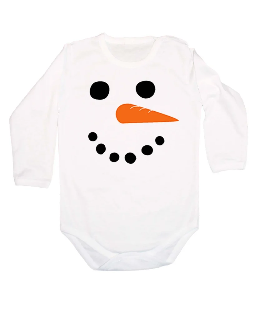 Бебешко боди Merry Christmas Snowman