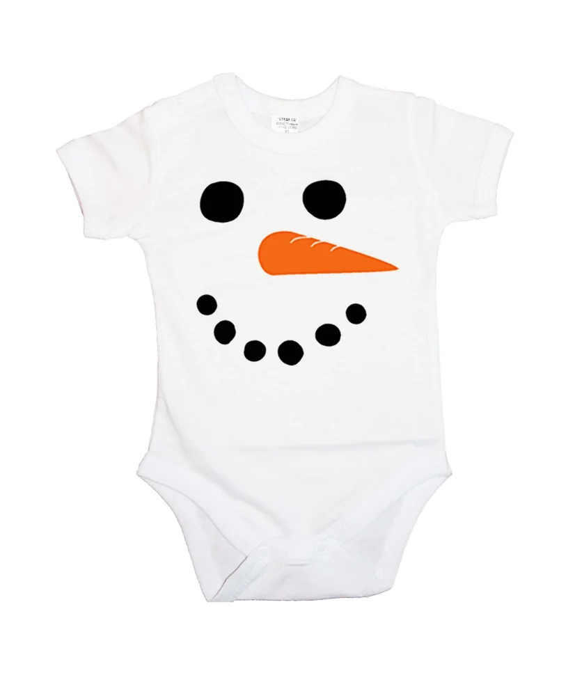 Бебешко боди Merry Christmas Snowman