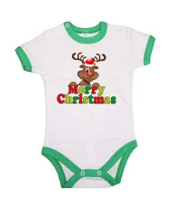Бебешко боди Коледа Merry Christmas Deer