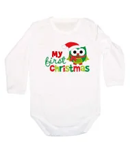 Бебешко боди Коледа My first Christmas OWL