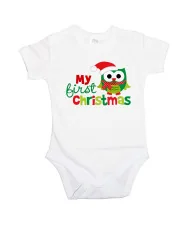 Бебешко боди Коледа My first Christmas OWL