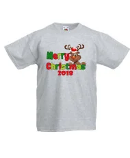 Детска тениска Коледа Merry Christmas Deer 1