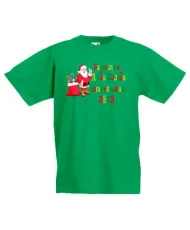 Детска тениска Коледа SANTA clause Защо ми е Дядо Коледа като си имам ЛЕЛЯ