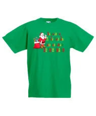 Детска тениска Коледа SANTA clause Защо ми е Дядо Коледа като си имам леля и свако