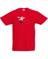 Детска тениска Коледа За какво ми е дядо коледа, като си имам ДЯДО