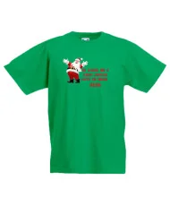 Детска тениска Коледа За какво ми е дядо коледа, като си имам ЛЕЛЯ