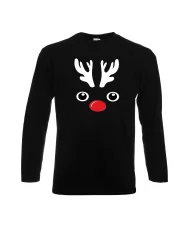 Мъжка тениска Коледа DEER FACE