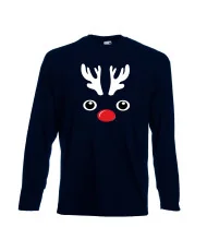 Мъжка тениска Коледа DEER FACE