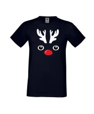 Мъжка тениска Коледа DEER FACE