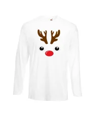 Мъжка тениска Коледа DEER FACE