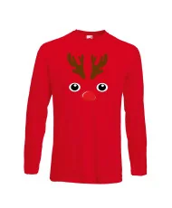Мъжка тениска Коледа DEER FACE