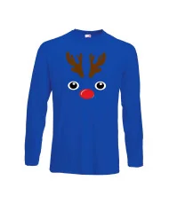 Мъжка тениска Коледа DEER FACE
