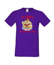 Мъжка тениска Ивановден БЕЗ БИРА на Иван СЪРЦЕТО СПИРА