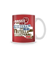 Чаша за влюбени Свети Валентин You are lovely as Nutella