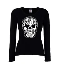 Дамска тениска Broken Skull 1
