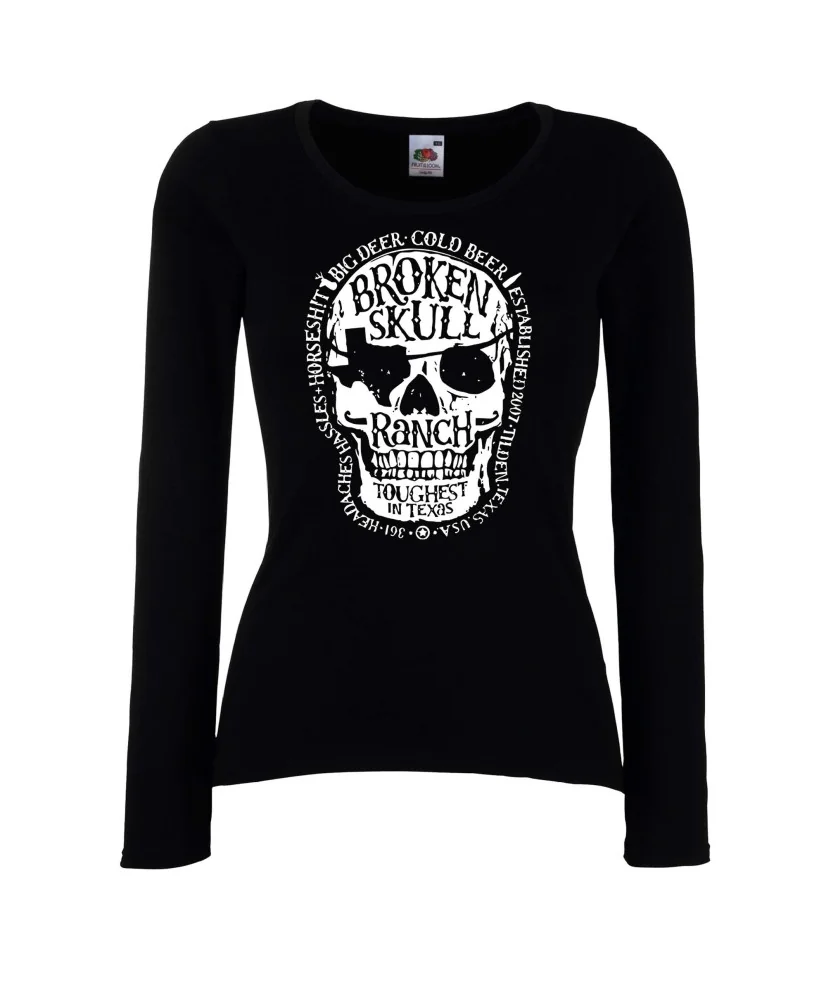 Дамска тениска Broken Skull 1