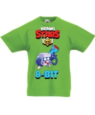 Детска тениска Brawl Stars 8-bit