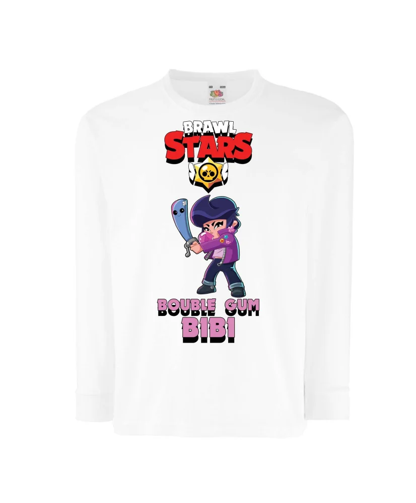 Детска тениска Bouble Gum Bibi Brawl Stars Детска тениска Bouble Gum Bibi Brawl Stars