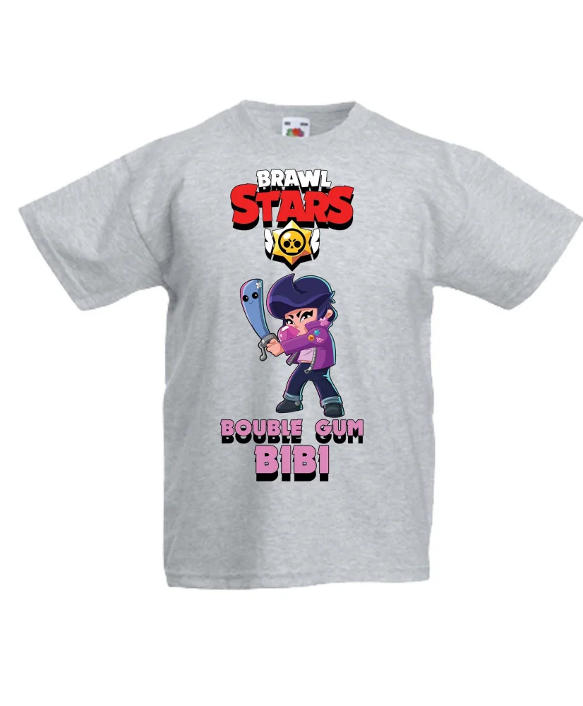 Детска тениска Bouble Gum Bibi Brawl Stars Детска тениска Bouble Gum Bibi Brawl Stars