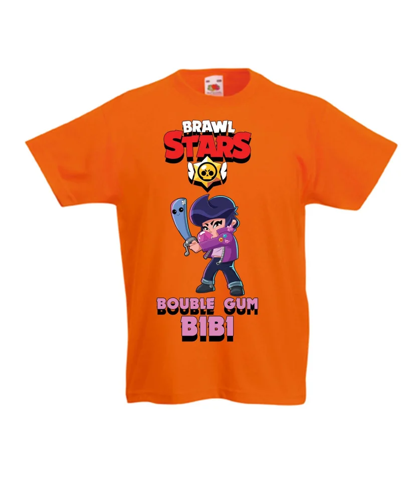 Детска тениска Bouble Gum Bibi Brawl Stars Детска тениска Bouble Gum Bibi Brawl Stars