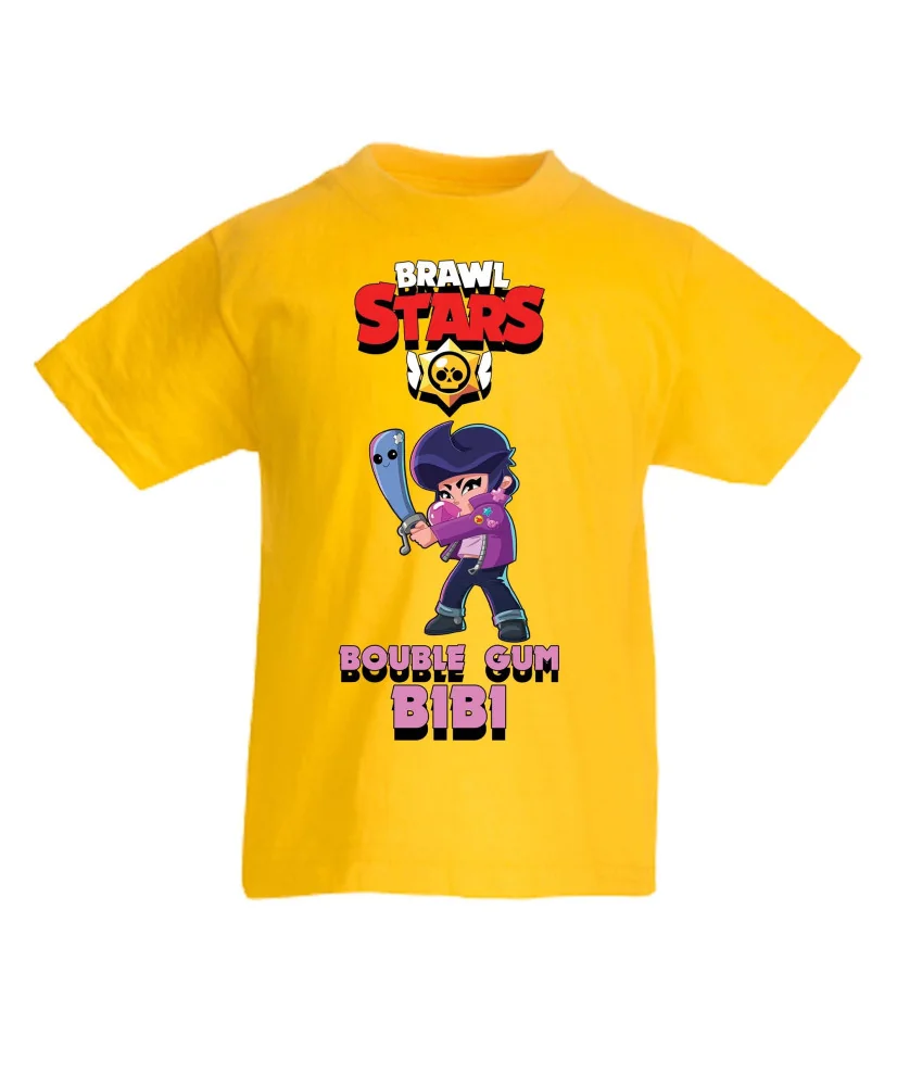 Детска тениска Bouble Gum Bibi Brawl Stars Детска тениска Bouble Gum Bibi Brawl Stars