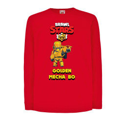 Детска тениска Golden Mecha Bo  Brawl Stars